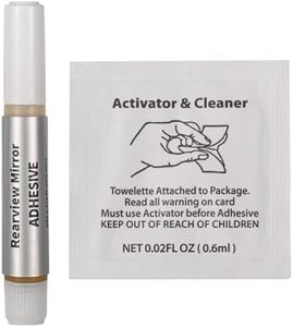 Car Mirrors Adhesive,High Strength Mirrors Glue Professional Construction Adhesive - Inside Mirrors Glue Quick Long-Lasting Extra Strong Adhesive Glue for Glass Metal