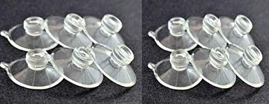 12 PCS Radar detectors Clear Suction Cups for Beltronics Escort and Cobra Radar Detectors