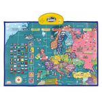 BEST LEARNING i-Poster My Europe Interactive Map - Educational Talking Toy for Boys and Girls Ages 5 to 12 Years Old for Kids | EU Geography Electronic Game 5, 6, 7 Birthday Present