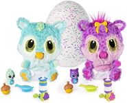 Hatchimals HatchiBabies Hatching Egg Interactive Pet Baby (Styles May Vary) for Ages 5 Hatchibabies Chipadee Multicolor