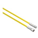 4 X 5' Chimney Brush Fibre Extension Rod, with Coupling (4 Total Units)