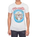 Impact Aerosmith Aero Force Men's White Short Sleeve Tee (Adult XX-Large)