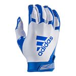 adidas ADIFAST 3.0 Football Receiver Glove, White/Royal, Large