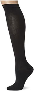 Dr. Scholl's Women's Floral Compression Sock, Black, 8-10