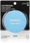 COVERGIRL Clean Matte Pressed Powder Classic Ivory Warm 510 .35 oz