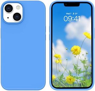 BENTOBEN iPhone 14 Plus Case, iPhone 14 Plus Phone Case, Women Men Slim Liquid Silicone Soft Gel Rubber Anti-Scratch Shockproof Phone Cover with Microfiber Lining for iPhone 14 Plus 6.7"", Ocean Blue, XDD-T027-16-FBA
