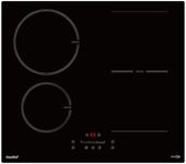 COMFEE' Induction Hob 7400 WATT with 4 Zones Induction Stove with Flexible Zone Built-in induction cooktop,Wiring, Touch control, Automatic Switch-Off, Child Safety Lock, No Plug Included