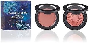 bareMinerals Limited Edition Glow Giver Blush & Bronzer Duo, GEN NUDE Powder Blush, GEN NUDE Blonzer Blush + Bronzer, Holiday Makeup Gift, Full-Size, Set of 2