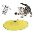 MSUN Interactive Cat Toys V5 w/Remote and Rechargeable Batteries, Durable Smart Motorized Undercover Mouse Exercise Toy for Indoor All Ages Cats