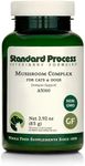 Standard Process Mushroom Complex for Dogs & Cats - Immune Support Supplement with Bovine Colostrum - Lion's Mane Extract Powder for Dog & Cat Immune Support - Essential Aid for Pet Health - 2.92 oz