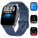 Smart Watch for Men Women, Bluetooth Call Smartwatch with AI Voice, 1.85" HD DIY Dial Fitness Watch, Heart Rate/SpO2/Steps/Sleep Monitor, 100+ Sports Modes, IP68 Waterproof Watch for Android iOS