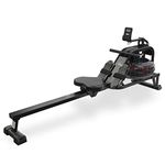 AmStaff Fitness Advanced Water Rowing Machine with LCD Display – Robust & Smooth Home Gym Equipment for Full Body Workouts