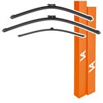 VIA ALBION® Wiper Blades for • AUDI A4 Estate/Avant/Allroad (B8, 2008-2022) • All-Weather Front & Rear Wipers Set