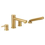 Moen T394BG Align Roman Tub Faucet, Brushed Gold