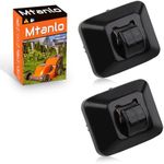 Mtanlo Black Inner Sun Visor Clips 8E0857562A For A1 A3 A4 A5 A7 Q3 Q5 B8 S4 S5 TT Exeo, Black Inner Sun Visor Clips.