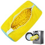 HOTUT Shoes Wash Bags,Sneaker Washing Bag with Durable Zips,Shoe Cleaning Laundry Bag for Washing Machine,Premium Laundry Bag for Shoes/Trainers,Laundry Shoes Bag for Sneakers,Clothing,Socks,Bras