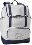 WILSON 1914 Heritage Tennis Backpack - Holds up to 2 Rackets, Cream/Dark Navy