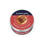 AEROPLANE - Beeswax Wood Conditioner - Nourishes your wood with the goodness of beeswax - Smooth wood finish, conditioner and polish (125 gm, White-ish Yellow)