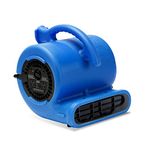 B-Air VP-25 Compact Lightweight Air Mover Carpet Dryer Blower Floor Fan