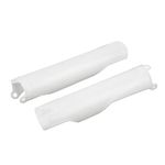 Fork Guard, 2pcs ABS Front Fork Tube Cover Fork Protector Replacement for CR125 CR250 CR500 CRF250R CRF250X CRF450X