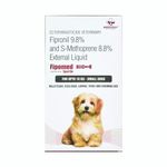 Richpet Flea and Tick Control: Powerful Dog Flea Killer - Effective Dog Flea Medicine for Small Dogs (10 kgs or Below), Spot On Flea & Tick Prevention, (1 Month Supply)