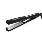 Ikonic Slim Titanium Hair Crimper PTC Heater Immediate Heat Up Adjustable Temperature Titanium Plates Hair Styling for Women, All Hair Type, Black (STC 2.0)