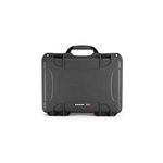 Nanuk 910 Professional Hand Firearm/Pistol Case, Waterproof and Shockproof - Graphite - Made in Canada