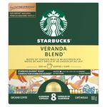 Starbucks by Nespresso Veranda Blend Blonde Roast Coffee Pods, Nespresso Vertuo Line Compatible Capsules, 8 Coffee Pods