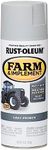 Rust-Oleum 280146 Farm and Implement Spray Paint, Grey Primer, 12 Oz