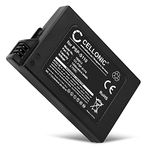 CELLONIC Battery Compatible with Sony PSP Slim & Lite 2 (PSP-2000, PSP-2003, PSP-2004), PSP Slim & Lite 3 (PSP-3001, PSP-3003, PSP-3004) 1200mAh 3.7V