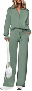 PRETTYGARDEN Women's 2 Piece Matching Lounge Set Sweatsuits