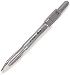 Monkey King Bar- 16" Hex Chisel Self-Sharpening Bull Point Chisel- (30MM) Shank Electric Jack Hammer Drill Bits
