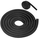 Cable Protector, 6M Cable Management Flame Retardant Tube, Cable Protector Animal Proof Braided Sleeve, Self-Rolling Cable Tidy Sleeve, Organizer for TV, Computer,Home Theater, Car (5mm)