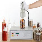 NEWTRY Induction Bottle Cap Sealer 10-50mm Handheld Heat Sealing Machine with Counting Function for Plastic Glass Bottles of Flat and Pointed Cap (110V)