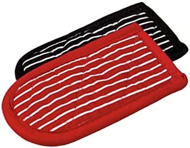 Lodge Striped Hot Handle Holders/Mitts, Set of 2