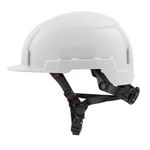 MILWAUKEE White Front Brim Helmet with Bolt - (48-73-1321)