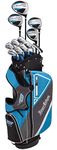 Tour Edge Bazooka 370 Complete Set-RH-Uniflex-Steel-Tall B6SRGU12.B+1 Black/Blue One Size