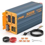 MWXNE 3000W Heavy Duty Sump Pump Battery Backup with LCD Display for Emergency and Power Outage, Sump Pump Backup Power System Auto Switches to Battery Inverter Power