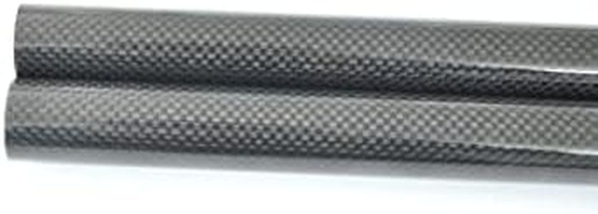 ZLZCFTECK 1pc 3K Carbon Fiber Tube 35x25x500mm Roll Wrapped RC Aircraft