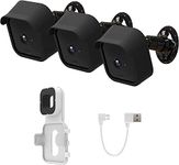 ZLiT for Blink Outdoor Camera Mount,3 PCS Adjustable Wall Housing Mount Bracket for Blink Video Doorbell Camera System