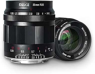 Meike 35mm f0.95 RF-Mount Fixed Manual Focus Lenses Large Aperture APS-C Lens Compatible with Canon EOS-R EOS-RP R5 R5C R6 R7 R10 Mirrorless Camera