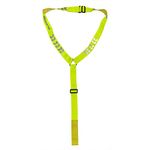 Equi-Flector Shires Horse/Pony Breastplate in Reflective Yellow Pny/Cob, Yellow