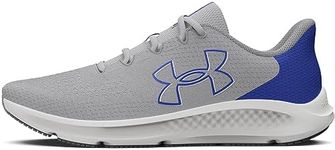 Under Armour Men's Ua Charged Pursuit 3 Bl Running Shoe, Mod Gray Team Royal Team Royal, 8.5 US