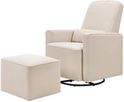 DaVinci Olive Upholstered Swivel Gl