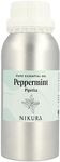Nikura Peppermint Essential Oil - 500g | Perfect for Repelling Spiders, Rats, Mice, Bugs, Ants | Great for Hair, Headaches Relief, Energy Boost, Skin, Candle Making | Vegan & UK Made