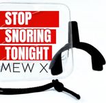 Better Than Mouth Tape for Sleeping - Mew X -The Ultimate Anti-Snoring Device & Snore Stopper/Put Face Tape & Nasal Strips for Snoring in The Bin / [2 Pack & 2X Value]- Reusable Snoring Solution