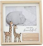 6x4 Keepsake Baby Photo Frame | Wooden Freestanding Newborn Baby Picture Frame | New Baby Memories Photo Frame - You Are Beautiful