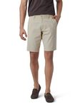 XYXX Men Twill Cotton Chinos Shorts, Regular Fit, Solid, Pack of 1, CB1SHT04_36, Latte Brown, 36