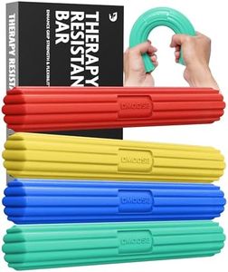 DMOOSE FITNESS Flex Bar (4 in 1-Yellow, Red, Green & Blue)