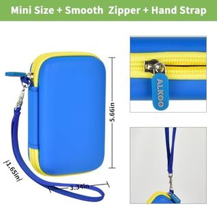 ALKOO Kids Toy Smartphone Case Compatible with Kikapabi/for Joozfee/for dancingcow/for Prysyedawn, Learning Toys Holder for Toddler Play Cell Phone, SD Card, Over 7 Years Age (Blue)